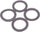 Paramount 005-627-0060-00 Gasket for Small Weighted Nozzle Qty 4