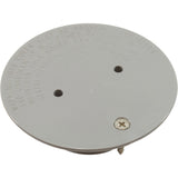 Custom Molded CMP 25527-101-100 Floor Inlet Fitting Cover and Screws - Gray