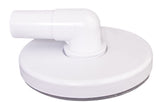 Custom Molded 25573-520-000 1.5" x 1.25" Skimmer Vacuum Plate SP11052 - White