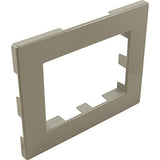 Waterway Renegade 519-9527 Skimmer Faceplate Cover - Vinyl Gray