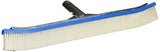 Pentair R111046 18" 92 Aluminum Back Curved Brush with White Nylon Bristles