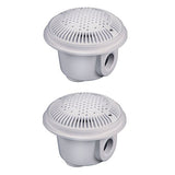 Hayward WG1048AVPAK2 1.5" Suction Outlet Assembly - White Pack of 2
