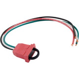 HydroQuip 09-0022C-A Pump-1 2-Speed Pump Receptacle, Molded, Red, 14/4