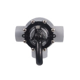 Custom 25933-201-000 2" Socket x 2.5" Spigot 3-Way Diverter Valve