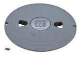 Waterway 540-6467 Renegade Skimmer Lid & Mounting Ring Assembly- Gray