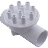 Waterway 672-5080 1" Slip x 1" Slip 0.37" Barb 10-Port Manifold Assembly