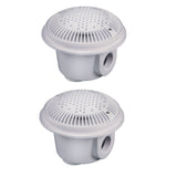 Hayward WG1051AVPAK2 1.5" x 1.5" Suction Outlet Assembly - White Pack of 2