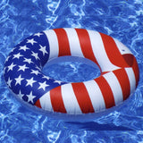Swimline 90196 36" American Flag Printed Design Americana Swim Ring