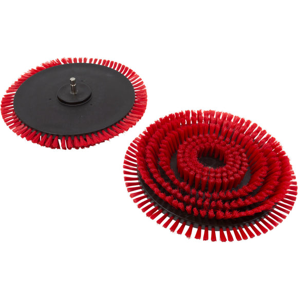 Nemo Power Tools SN14019 Brushes Hull Cleaner Red Soft Bristle 2 Pack