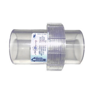 Air Supply 112500 1.5" ID 2" OD 2" Spring Clear Check Valve for Blower