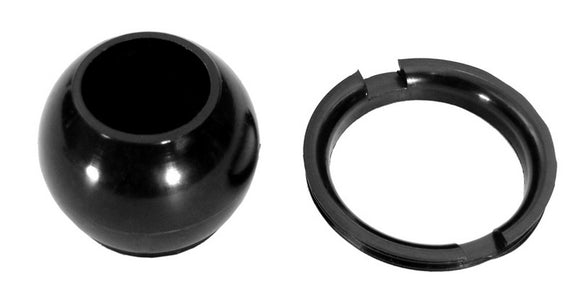 Balboa HA103808BLK Eyeball & Retaining Ring - Black