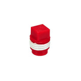 Blue-White F-3005 Red Cap Plug for all F-300, D-300 and U-300