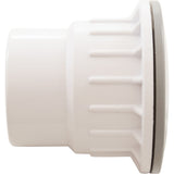 CMP 25523-501-000 1.5" Socket x 2" Spigot Fiberglass Wall Fitting 1.5"FIP - Gray