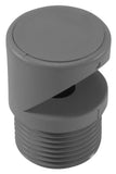 Custom Molded Products 25558-001-000 Aerator Abs 3/4" MIP - Gray