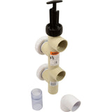 Custom Molded 25831-119-750 Push Pull Valve, PacFab, 2" Slip, PVC, Generic