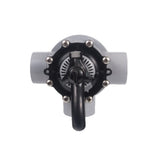 Custom 25933-201-000 2" Socket x 2.5" Spigot 3-Way Diverter Valve