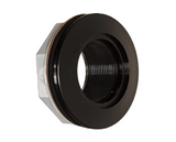 Custom 25550-004-000 1.5" Vinyl I/O Wall Return Fitting - Black