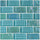 Master Tile GT82348T4 1" x 2" Turquoise Twilight 11 SQ/CN - Glass Tile