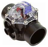 H2Flow FV-C-S FlowVis Flow Meter/Check Valve 2-2.5 Inch SPG with Safety Flapper