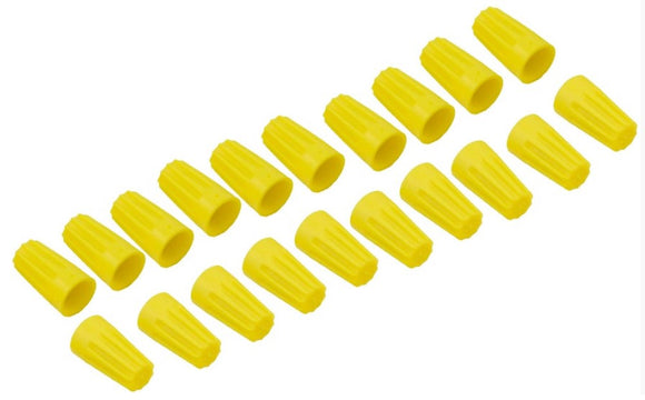 Generic 60-555-1706 Electrical Nut for Wire Connector 18-10 AWG Yellow Quantity 25