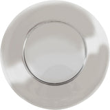 Hydrabaths FBA-17 1-3/4" x 2-7/8" Chrome Air Button Assembly with Nut