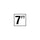 Inlays C620070 6" x 6" 7 FT Printed Depth Marker Non Skid Ceramic Tile
