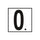 Inlays CC622500 6" x 6" Metric-0 with Decimal Printed Deck Ceramic Tile