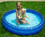 International Leisure 90901 Swimline 60" 3 Ring Inflatable Kiddie Pool