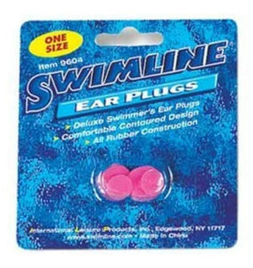 International Leisure 9604 Swimline Rubber Ear Plugs One Size