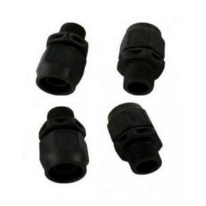 Jandy Zodiac R0621000 Black Quick Connect Fitting - Pack of 4