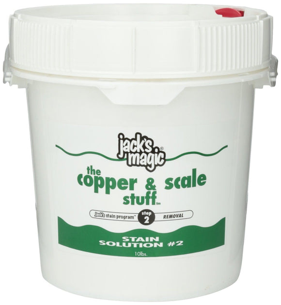 Jack's Magic JMCOPPER10 No.2 Copper Scale Stuff Stain Cleaner Solution