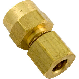 Len Gordon 522001 1/8" x 1/4" Tube Brass Compression Fitting