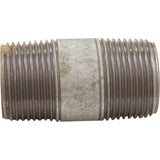 Matco Norca ZNG042 2" x 3/4" Galvanized Male Pipe Thread Nipple