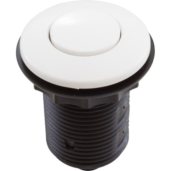 Tecmark MPT-01010-3428D Air Button, Low Profile, 1-1/4 Hole Size, White