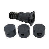 Paramount 004552503202 Step Nozzle with Caps - Gray