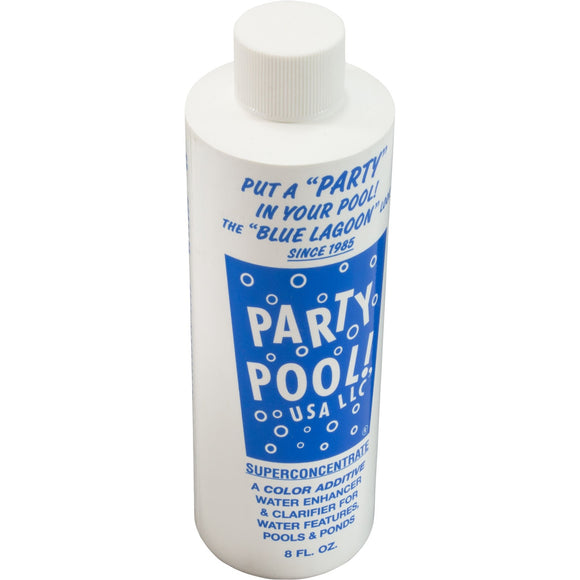 Party Pool BLUELAGOON Pool color Additive 8oz Bottle, Blue