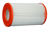 Pleatco PMS8 Filter Cartridge 6sqft, 2-3/16"ot, 2-3/16"ob, 4-1/2", 8"L, 4oz
