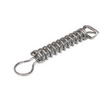 PoolTux MH234 7.5" Stainless Steel Spring with D-Ring and Cover