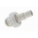 Praher 150-904 1.5" MIP x Barb Dual Hose Union