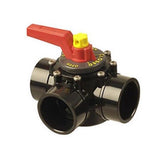 Praher OV3-1500 1.5" - 2" Socket 3 Port CPVC Valve