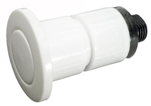 Press Air Trol PATB330WA Air Button for 1" PVC Piping - White