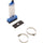 Rola-Chem / Paradise Industries 570351T 1" PVC 10-30 GPM Top Mount Flowmeter