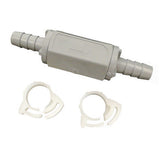 Rola-Chem 521160 0.38" PVC In-Line Check Valve Barb