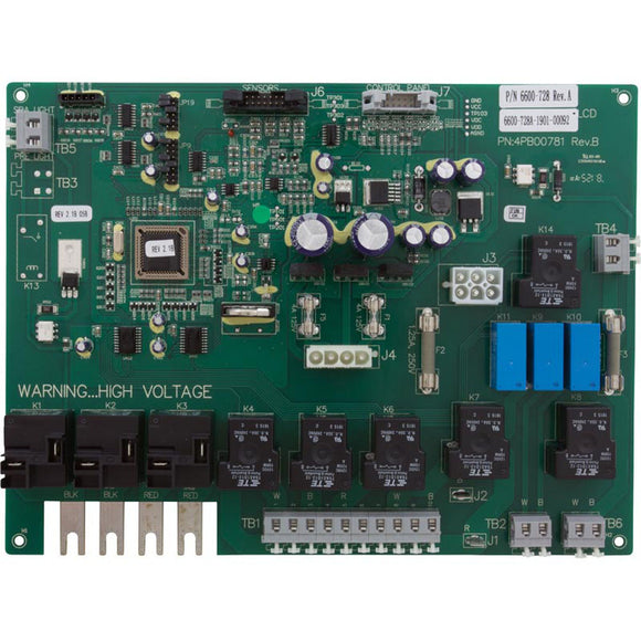 Sundance Spas 6600-728 880 Series LCD PCB Circuit Board