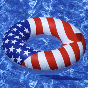 Swimline 90196 36" American Flag Printed Design Americana Swim Ring