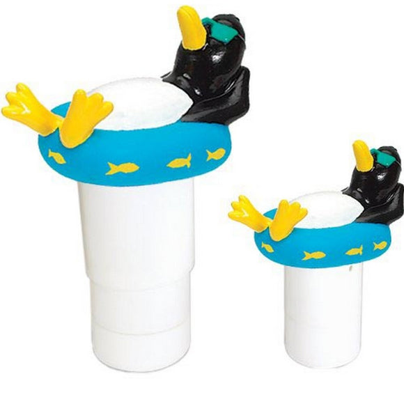 Swimline 87281 Large Capacity Floating Penguin Dispenser