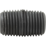 US Plastics 27025 1/4" Male Pipe Thread x 7/8" Close Nipple SCH80