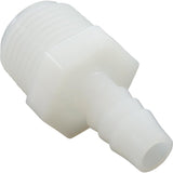 US Plastics 61137 3/8" Barb x 1/2" Male Pipe Thread Nylon Barb Adapter