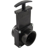 Valterra Products 7207 ABS Gate Valve Black 2" FPT