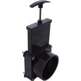 Valterra 7311 3" Slip x Tank Flange 30 PSI ABS Gate Valve - Black